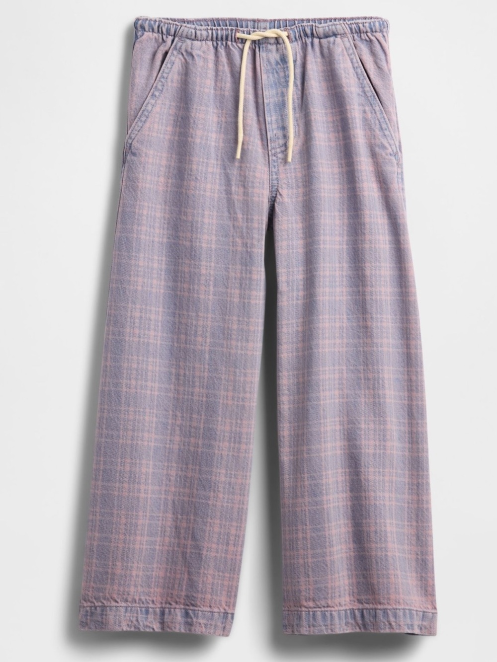 Gap Kids Pink Low Waisted Easy Baggy Jeans